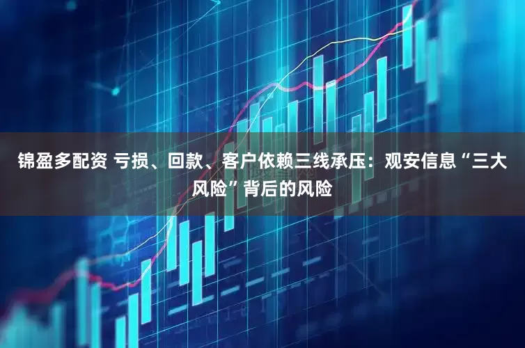 锦盈多配资 亏损、回款、客户依赖三线承压：观安信息“三大风险”背后的风险
